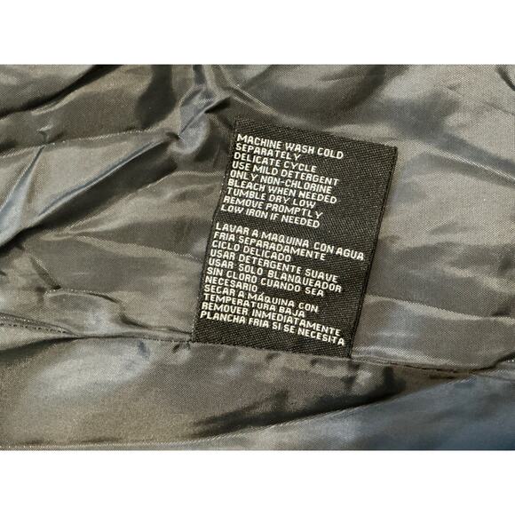 d.e.t.a.i.l.s INTL WOMEN'S GRAY HOODED FLEECE HERRINGBONE JACKET M RN# 15101 - Picture 5 of 11